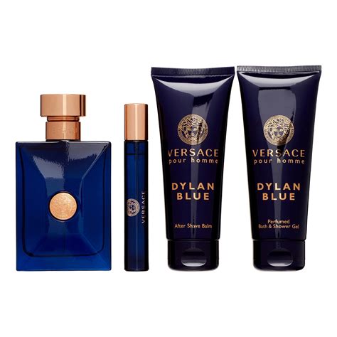 versace dylan blue men set.